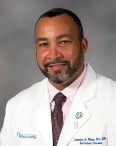 Dr. Leandro Mena is director of the Myrlie Evers-Williams Institute for the Elimination of Health Disparities at the University of Mississippi Medical Center. Image courtesy of UMMC.