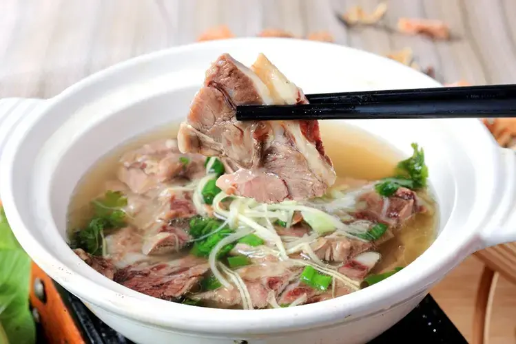 Taiwanese beef noodle soup can be found all over the island, from street stalls to fancy restaurants. Image by Myra Lu. Taiwan, 2018.