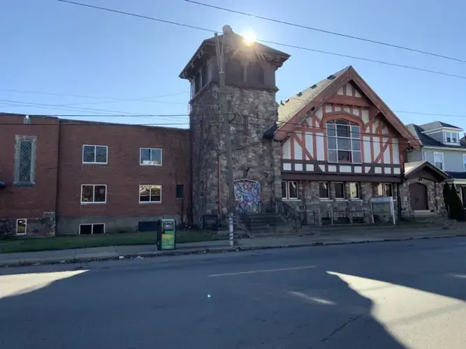 The largest property seized, according to court records in Montgomery County, a Third Street property in Dayton. The auditor’s office listed the fair market value of the facility at $599,610, and it owed $86,359.55 in taxes. Former owner Scioto Educational Foundation declined multiple requests to comment. Image by Ashton Nichols / Eye on Ohio. United States, 2020.<br />