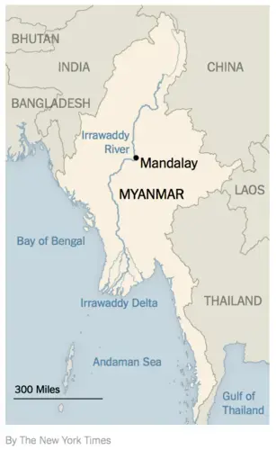 Map courtesy of The New York Times.
