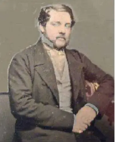 Captain Reginald Curtis, who fought in Crimea, survived and produced a survey of the British burial sites. Image courtesy of William Curtis.