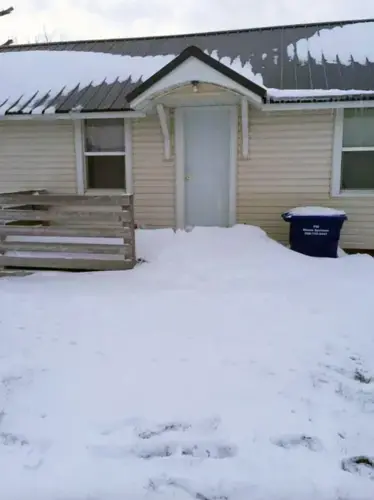 The home where four of the veterinarians from Mexico who sued Funk Dairy lived. Image Leslie Ortiz. United States, 2019.