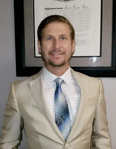 Tulsa attorney Nathan Milner represents landlords and property managers who hire Asset Recovery Management, an eviction-services company. Landlords hire eviction services companies to process eviction paperwork and appear in court on their behalf, saving them time and money. Image by Larissa Bolay. United States, undated.<br />