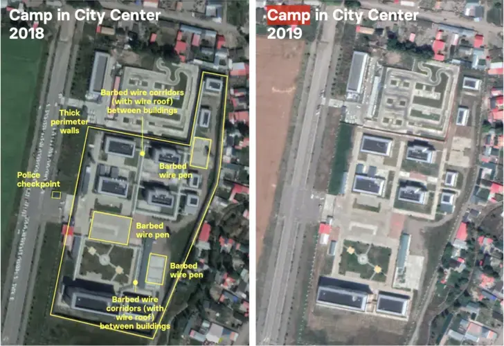 Image courtesy of BuzzFeed News and Google Earth,