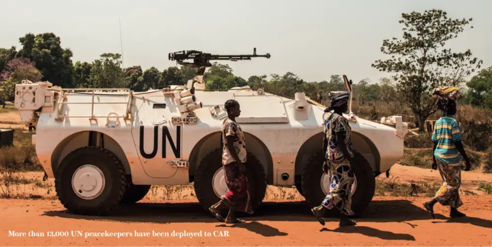 Bangui, Central African Republic. 2019. Image by Jack Losh.