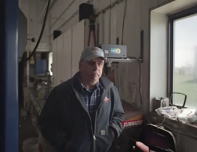 “We need to keep the soil here, we can’t send it down to the Gulf of Mexico,” says Tim Little, pictured above. Image by Spike Johnson. United States, 2019.