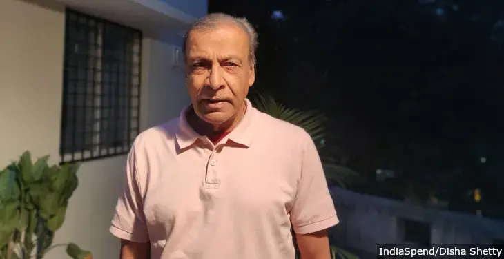 Noted Kannada filmmaker, actor and environmentalist Suresh Heblikar, 69, has filed a public interest litigation against the NH-4A widening project in the Karnataka High Court. The case is currently pending. Image by Disha Shetty. India, undated.