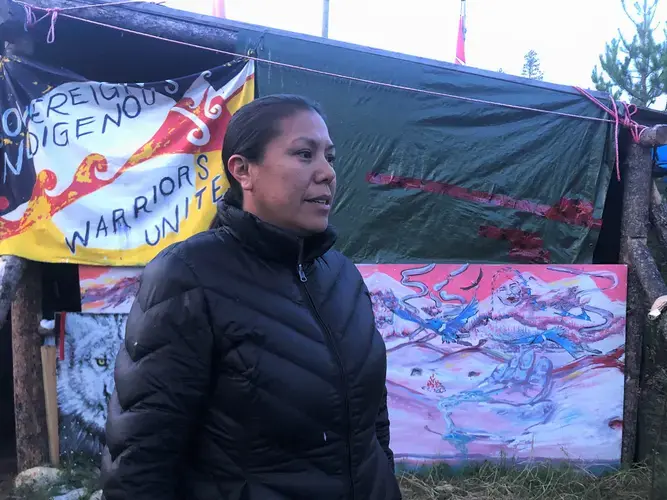 Photo of Mayuk Manel. Image courtesy of Jillian Kestler-D’Amours and Megan O’Toole/ Al Jazeera. Canada, 2019.