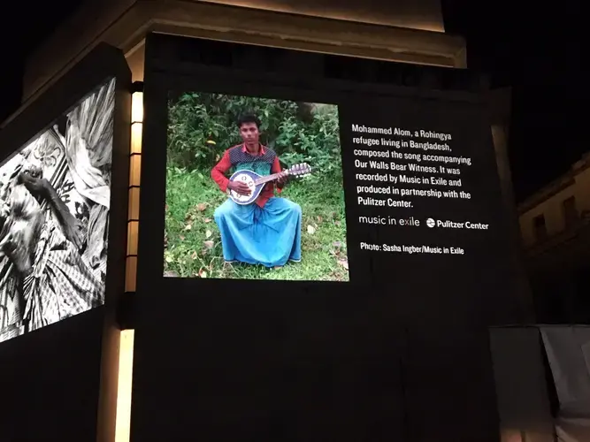 Walls bearing witness. Image courtesy of U.S. Holocaust Memorial Museum. United States, 2018.