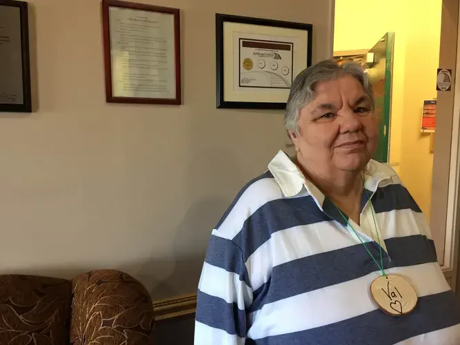 Picture of Valerie Findlay. Image courtesy of Jillian Kestler-D’Amours and Megan O’Toole/ Al Jazeera. Canada, 2019.