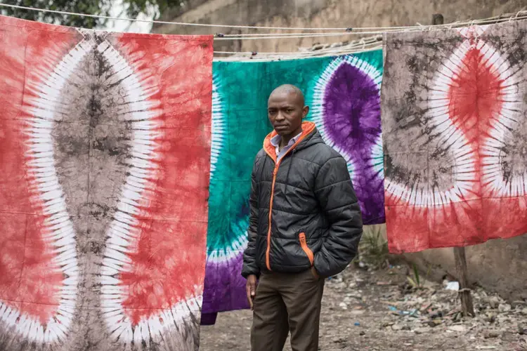 Andrew Muli, 26. Image by Sarah Waiswa/The Everyday Projects. Kenya, 2020.</p>
<p>