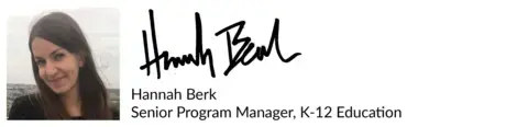Hannah Berk signature