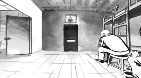 GIF of draft animation.