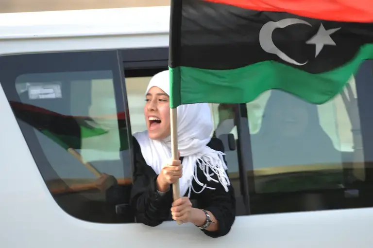 Image by Ammar Abd Rabbo, Flickr. Libya, 2011.