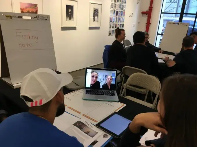 New York City teachers speak with