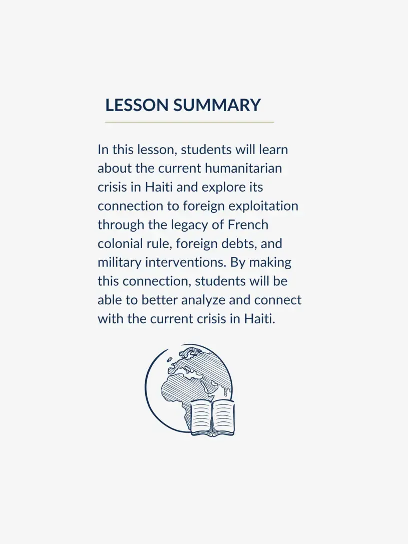 Lesson summary graphic