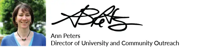 Ann Peters signature