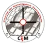 Centre for Investigative Journalism Malawi (CIJM) logo shows a cross-type scope target view focusing on a magnifying glass and a computer keyboard