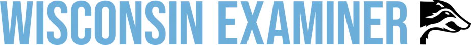 Wisconsin Examiner logo with badger icon