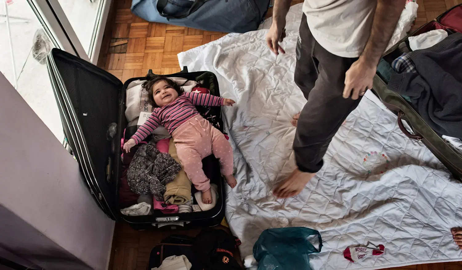 Image courtesy Lynsey Addario. Greece, 2017.