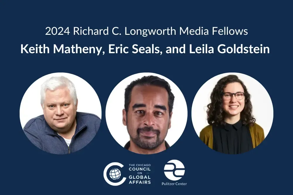 2024 Richard C. Longworth Media Fellows: Keith Matheny, Eric Seals, and Leila Goldstein