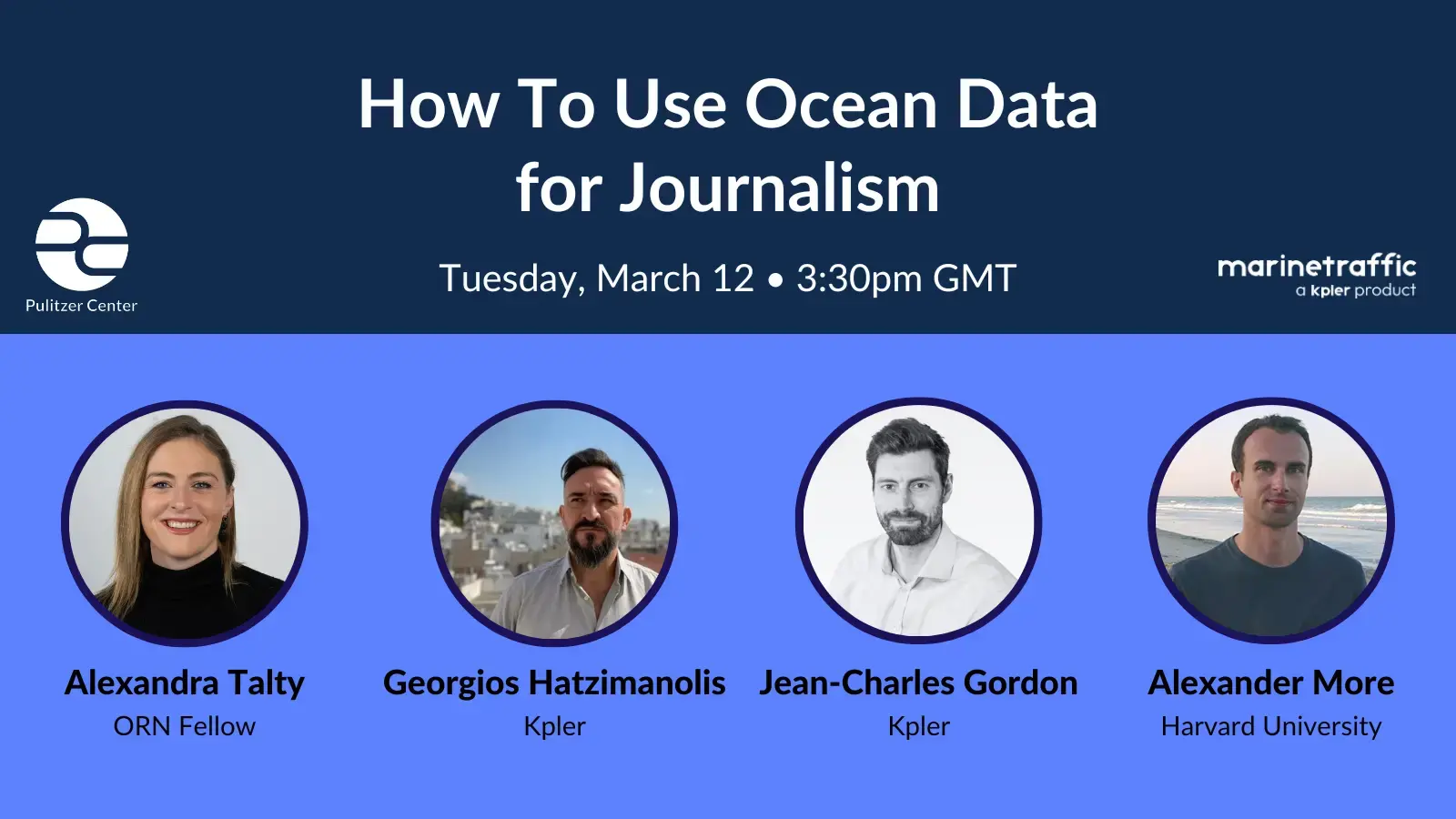 How To Use Ocean Data for Journalism event