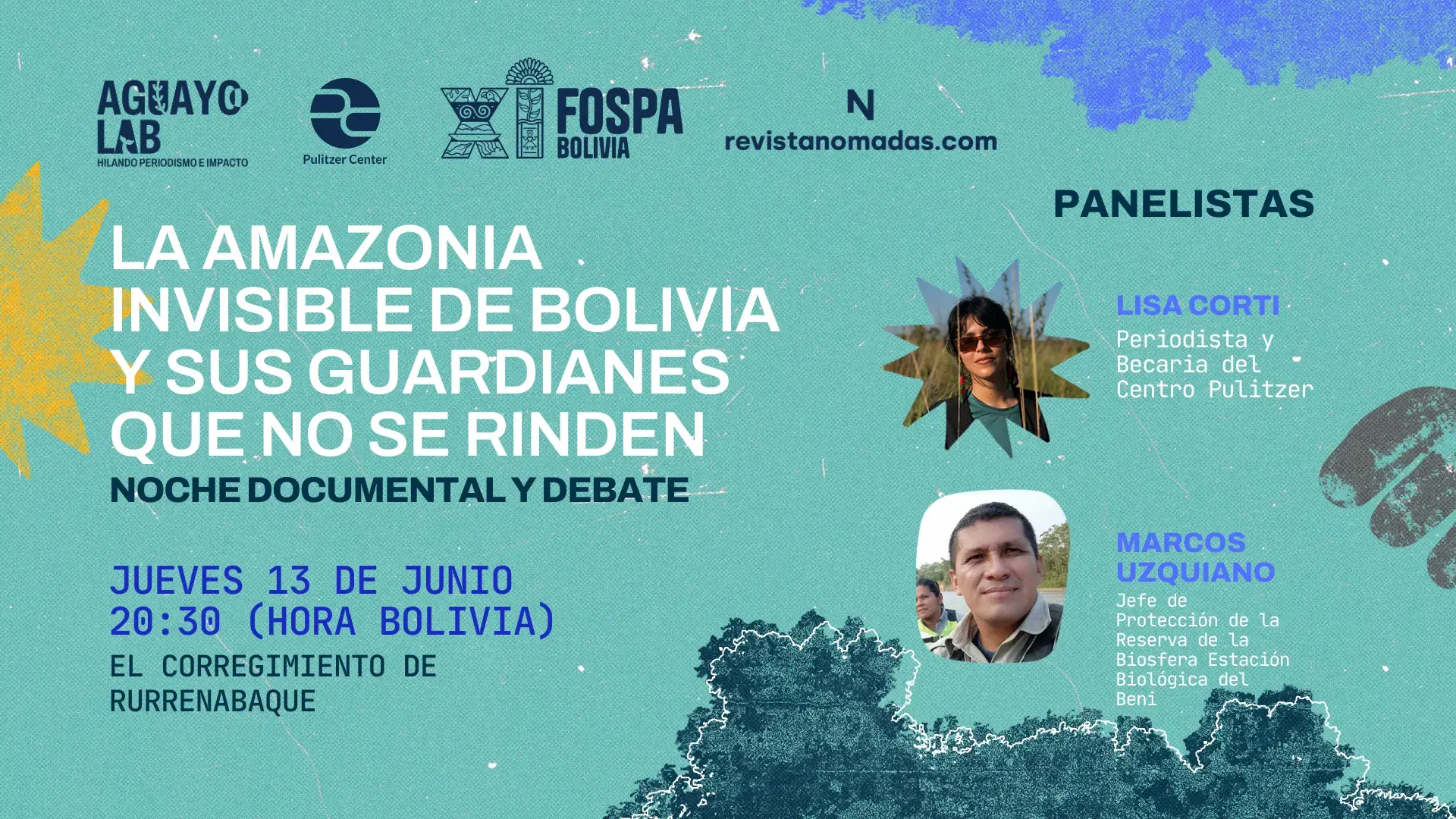 texto acerca del evento. Todo se encuentra en el texto principal.