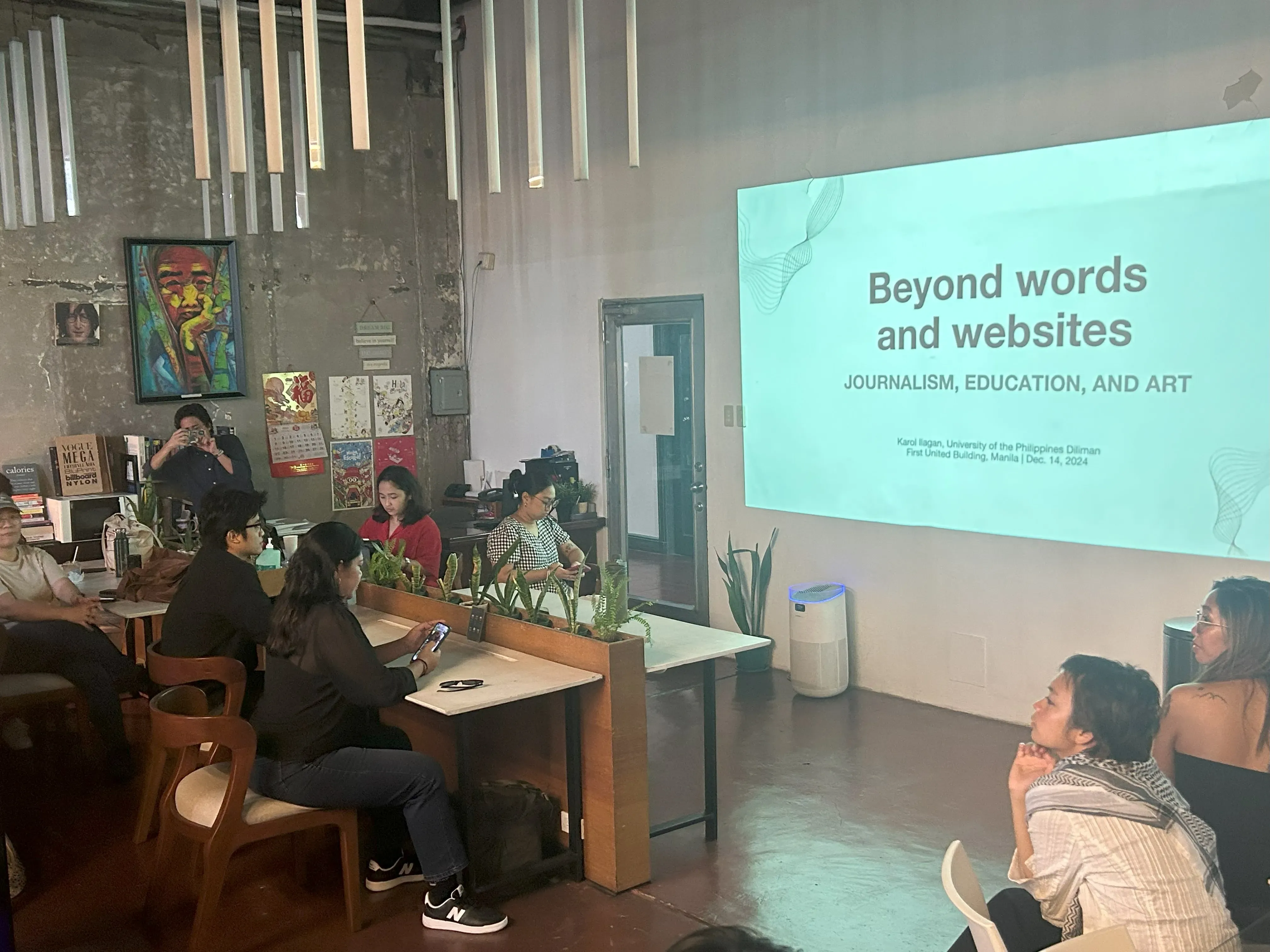 Presentation by Karol Ilagan