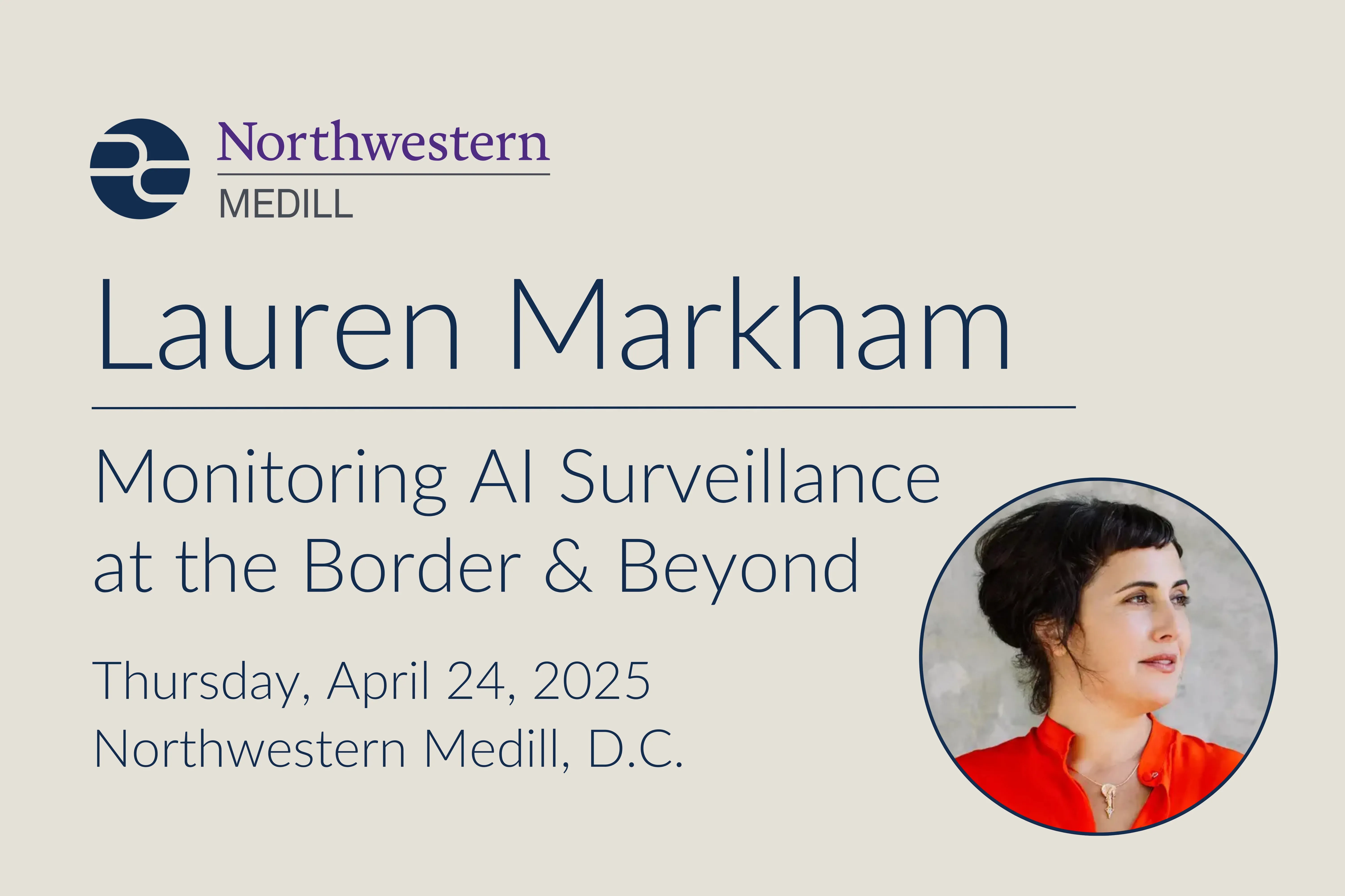 Lauren Markham Hosts Workshop with Northwestern Medill Students in DC