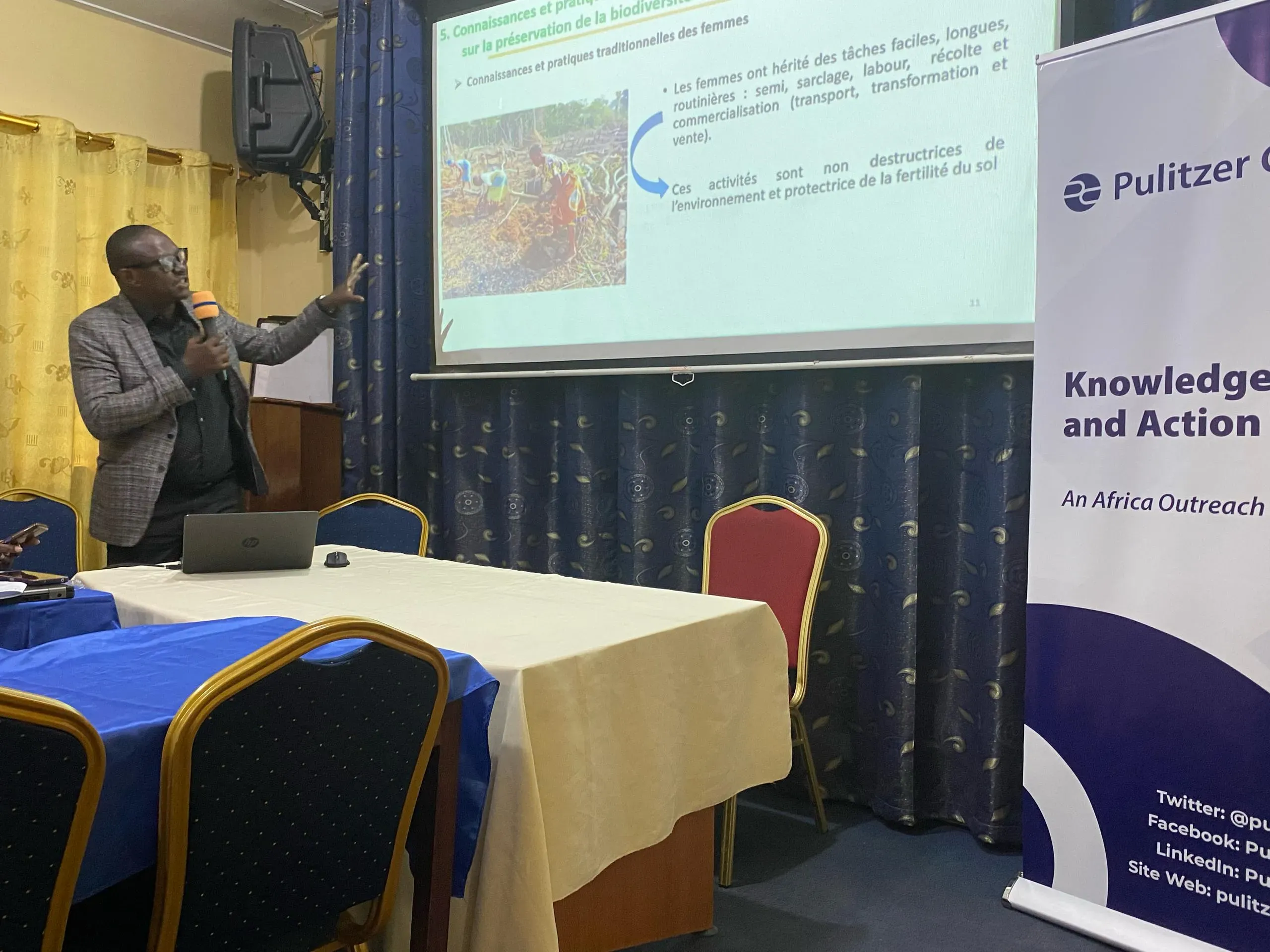 Professeur Papy Bonkena de la faculté d’Agronomie de l’Université de Kinshasa 