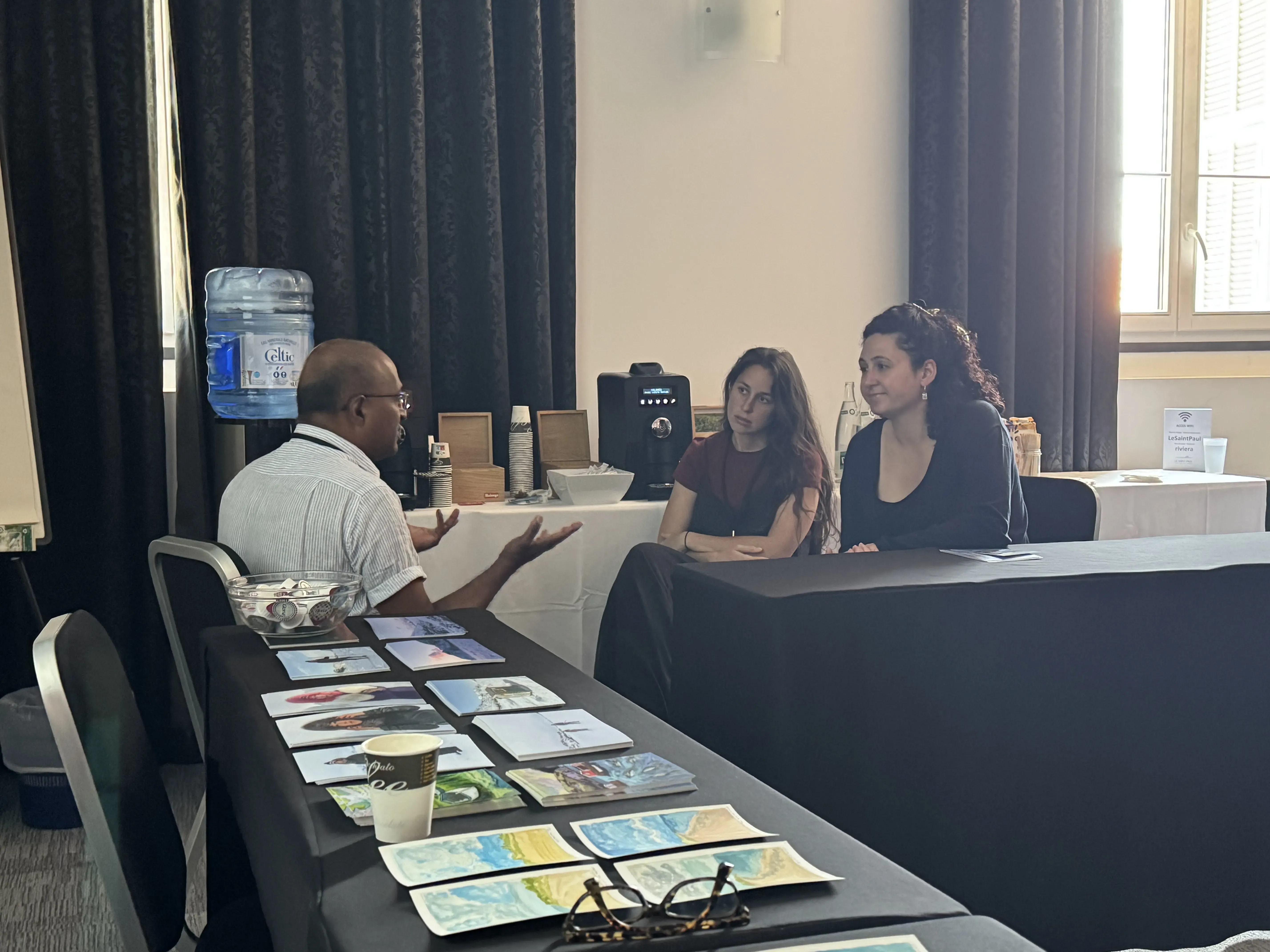A workshop at UNOC. 