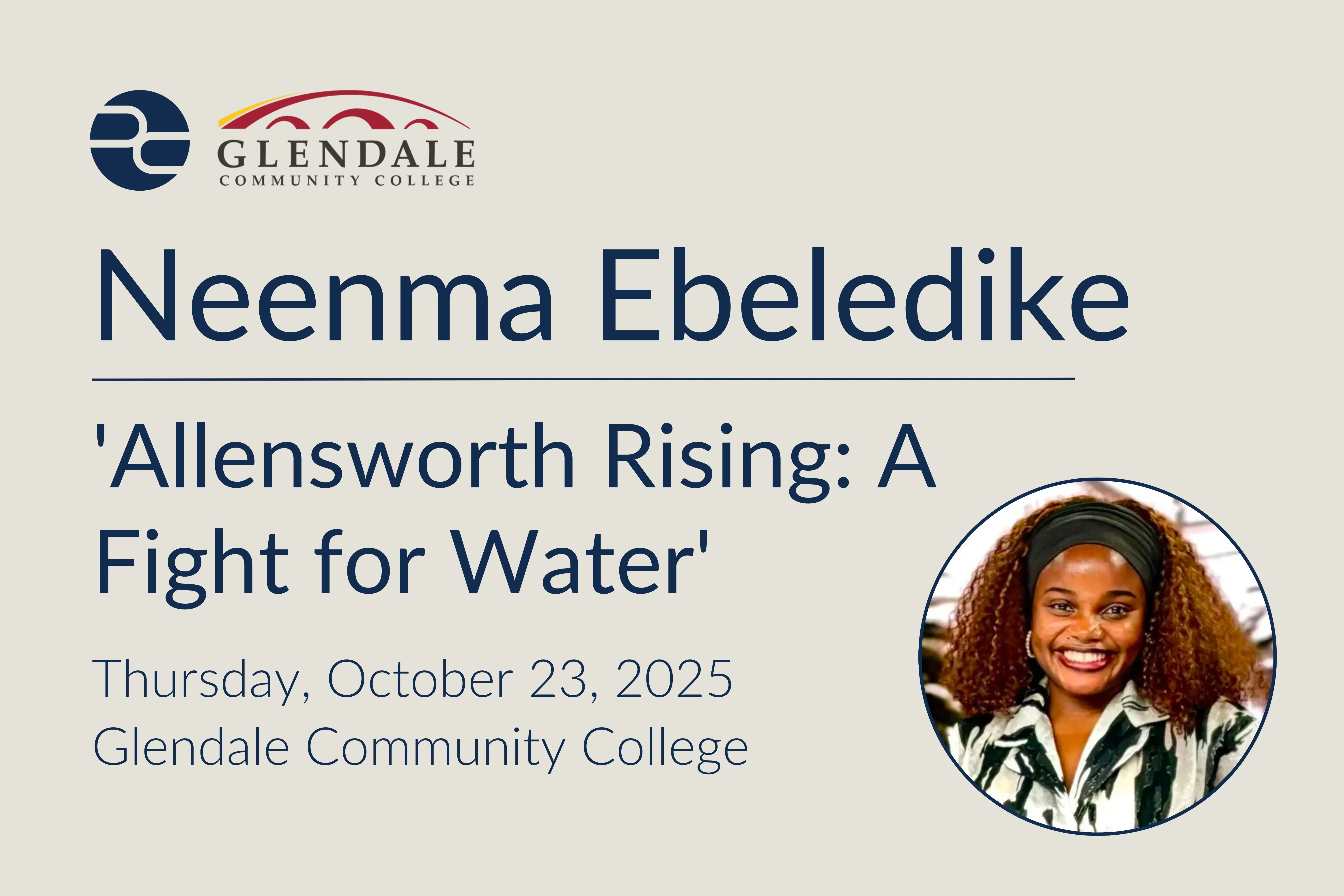 Neenma Ebeledike Screens  'Allensworth Rising: A Fight for Water' at Glendale Community College