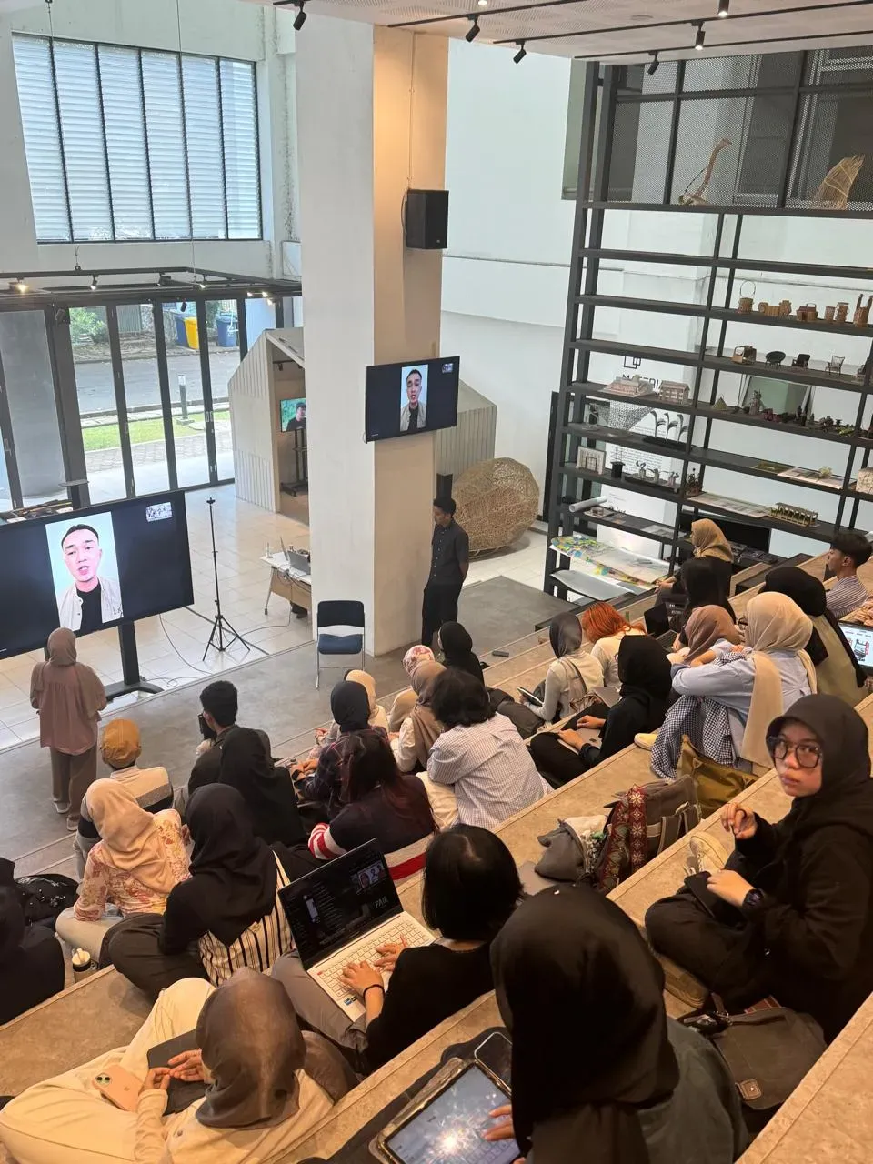 Hybrid Movie Screening with Breech Asher Harani. Image by Grenti Paramitha, Indonesia, 2025
