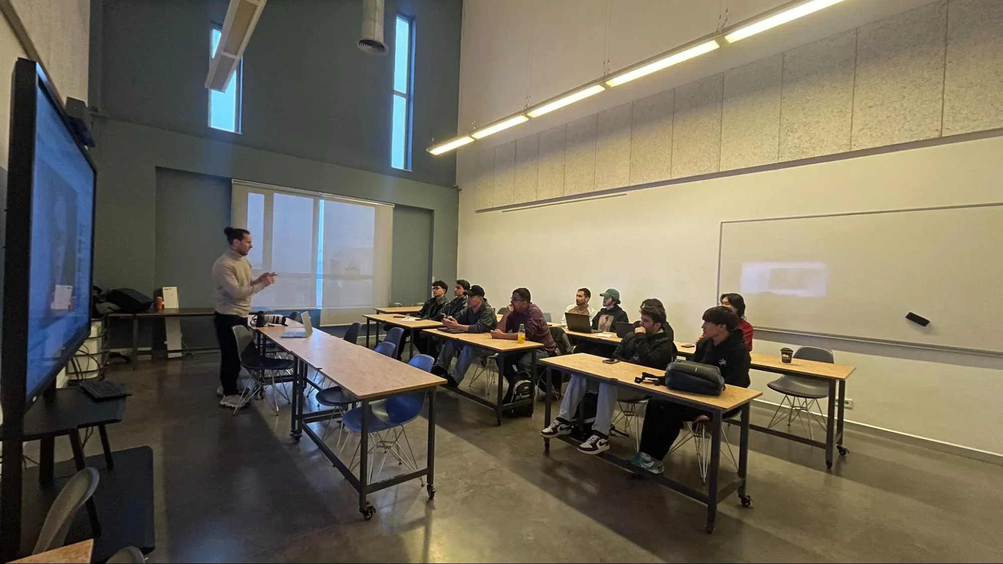 AI Spotlight Coaching Grantee Homayoon Sarwari led a workshop at the American University of Central Asia in Bishkek, Kyrgyzstan