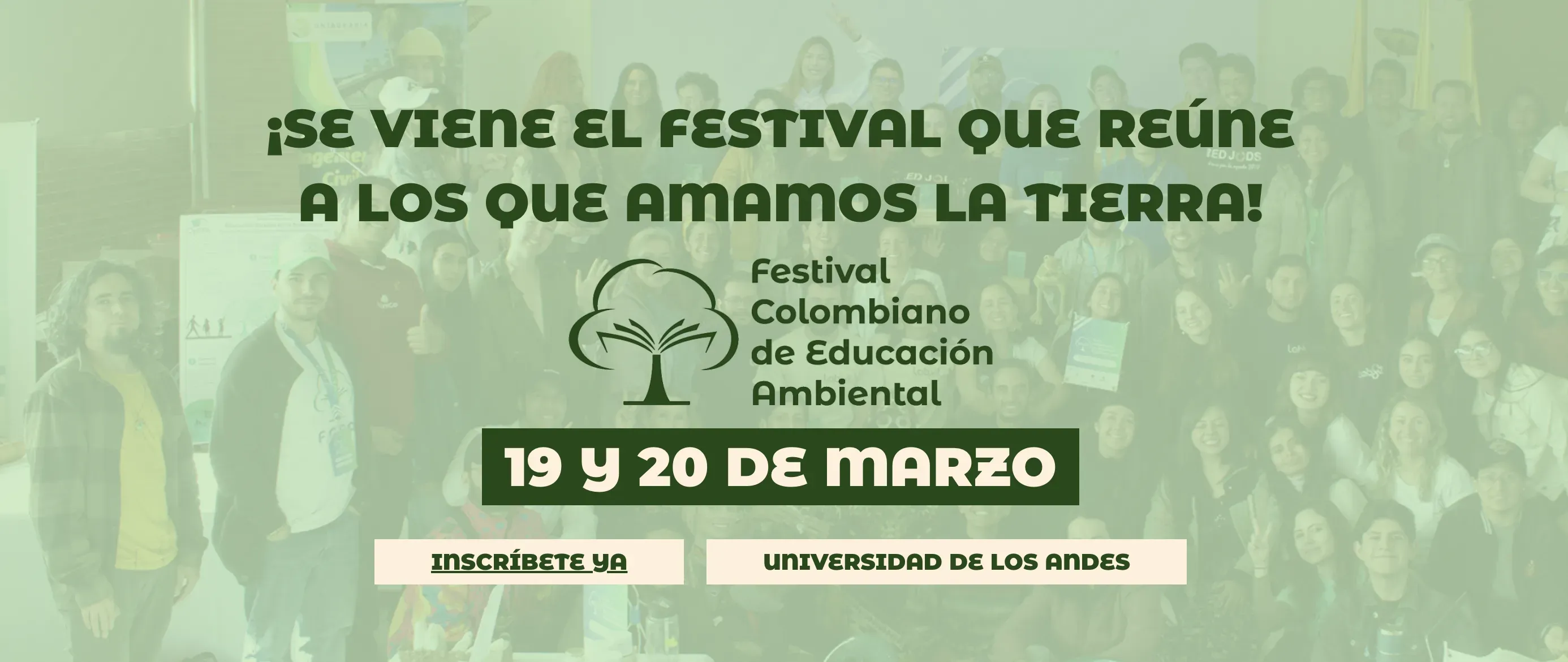 Festival Colombiano de Educación Ambiental, 19 y 20 de marzo