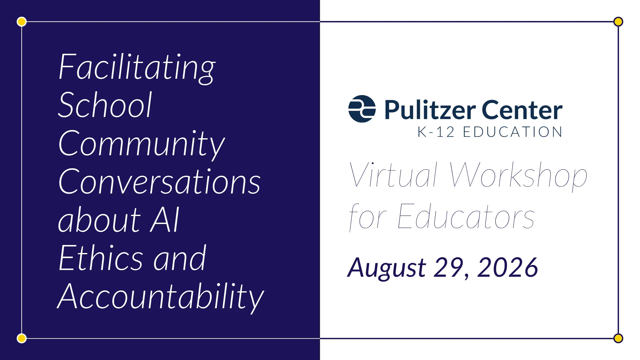 School community conversations about AI ethics