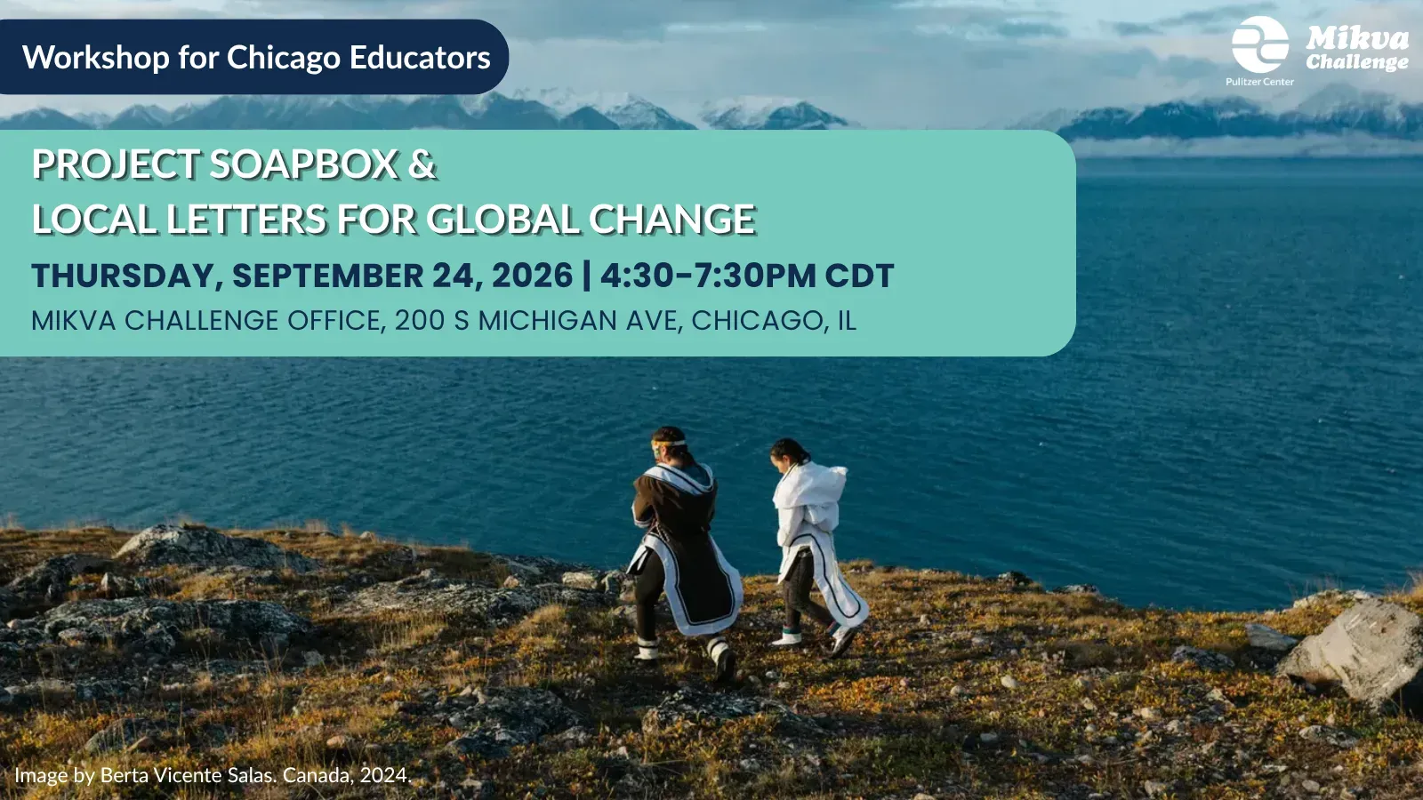 Graphic for Project Soapbox & Local Letters for Global Change Workshop