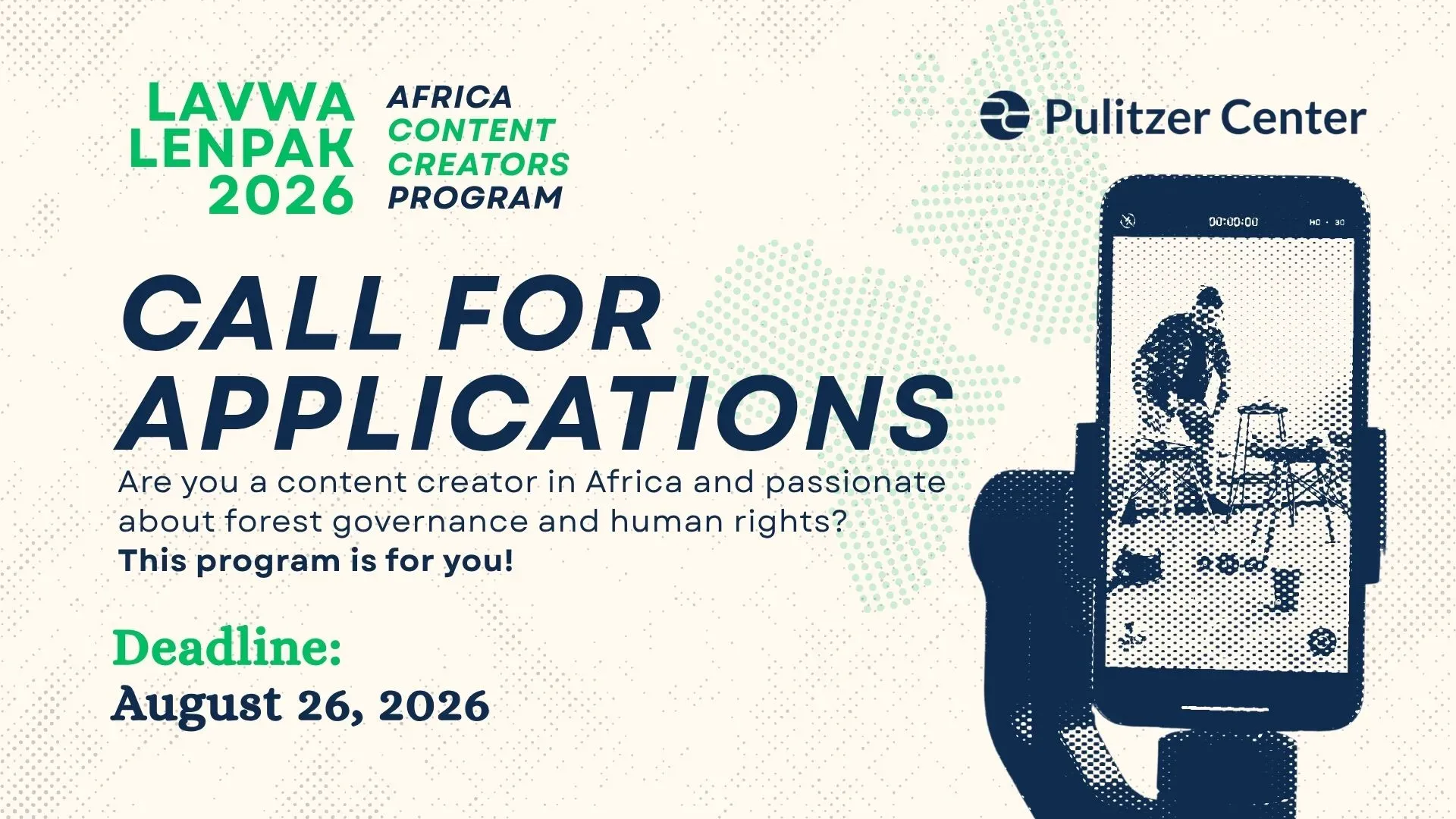 Call for applications infographic