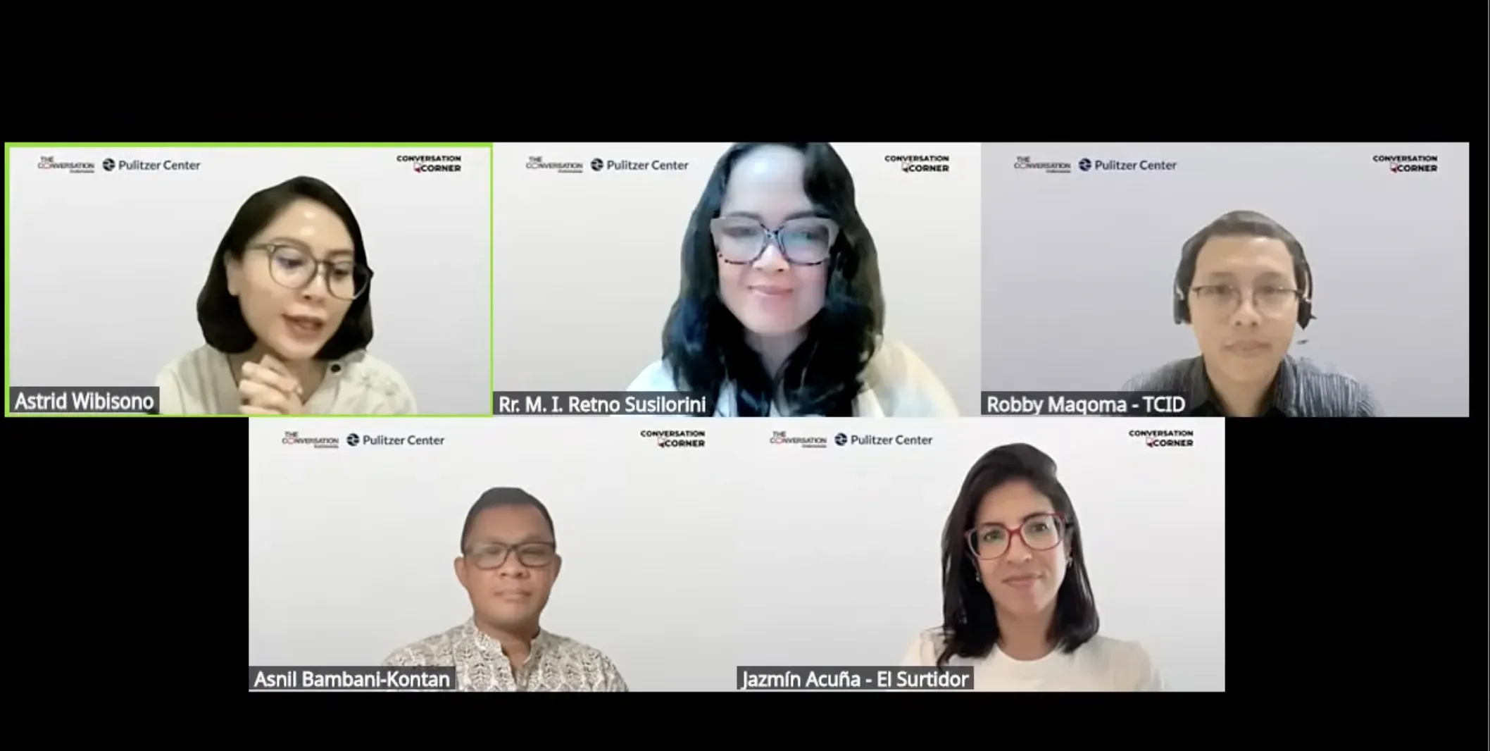 Caption: The webinar, Who protects workers when the planet heats up?, brought to fore the impact of climate change on workers in Indonesia, with Pulitzer Center grantee sharing her experiences from reporting on the subject, focused on gig workers, in Paraguay.