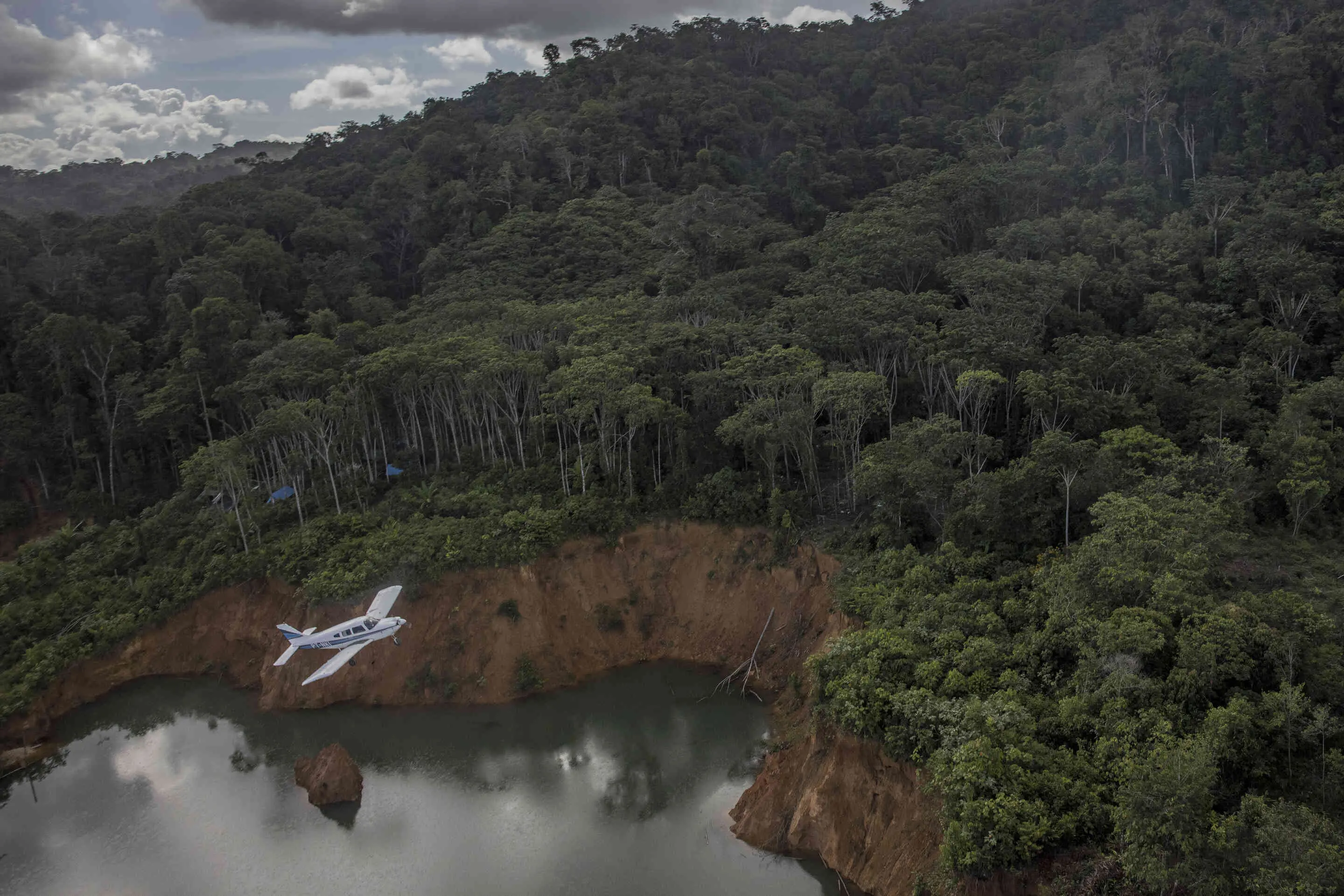 A once-remote patch of rainforest is now packed with migrants