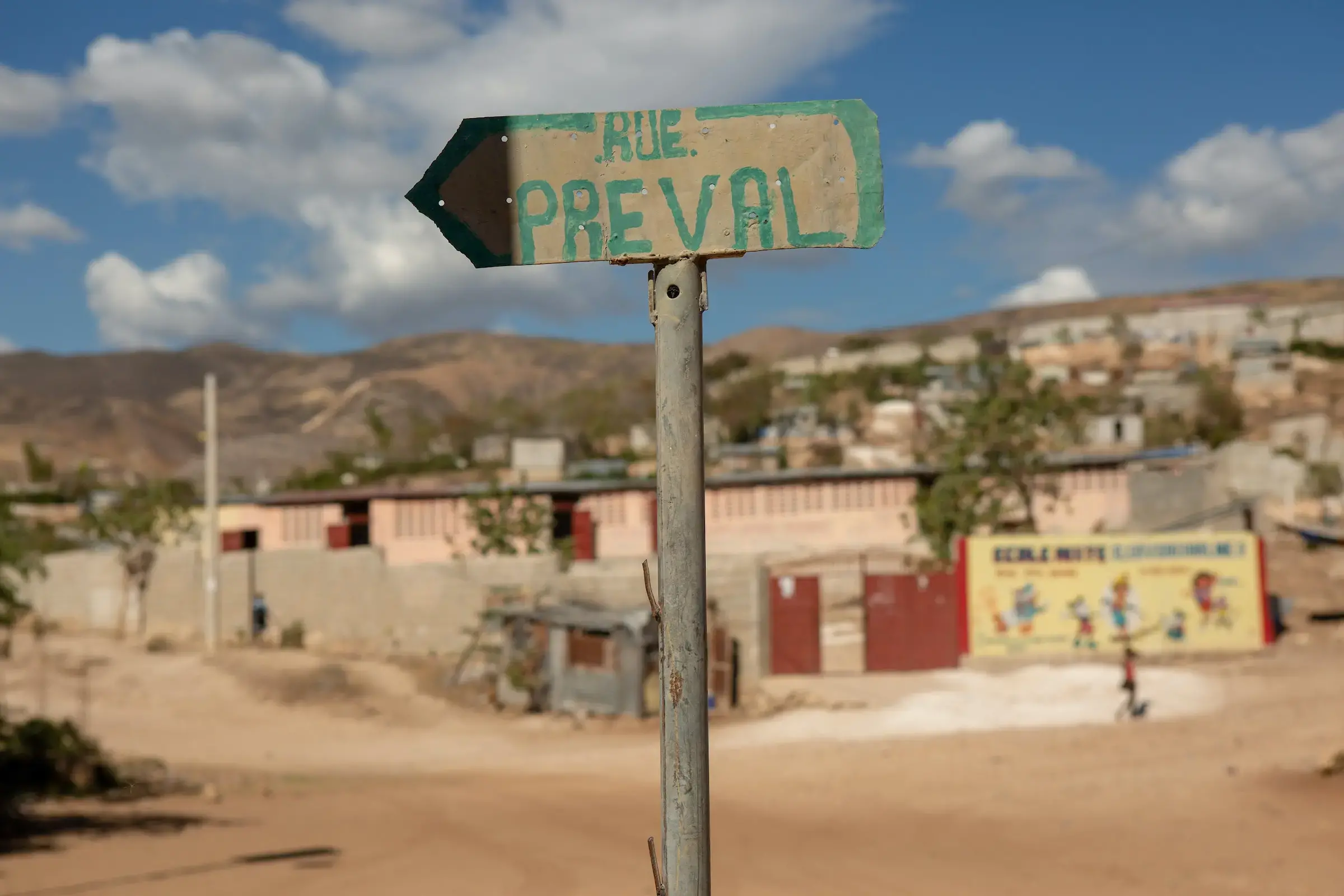 city sign