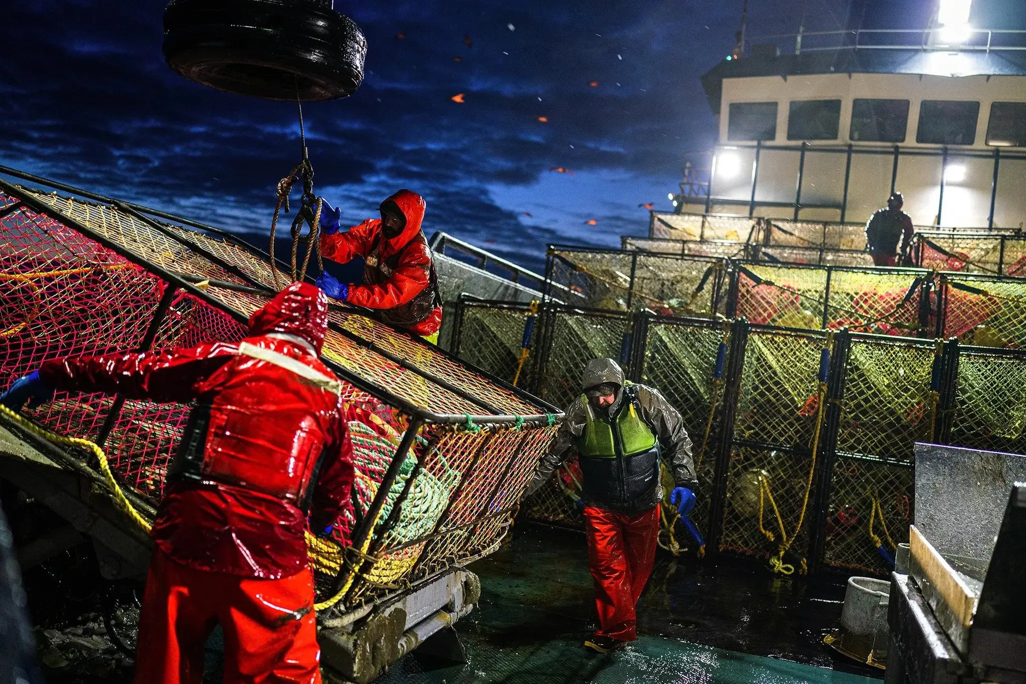 Crab pot buoy, Media Library