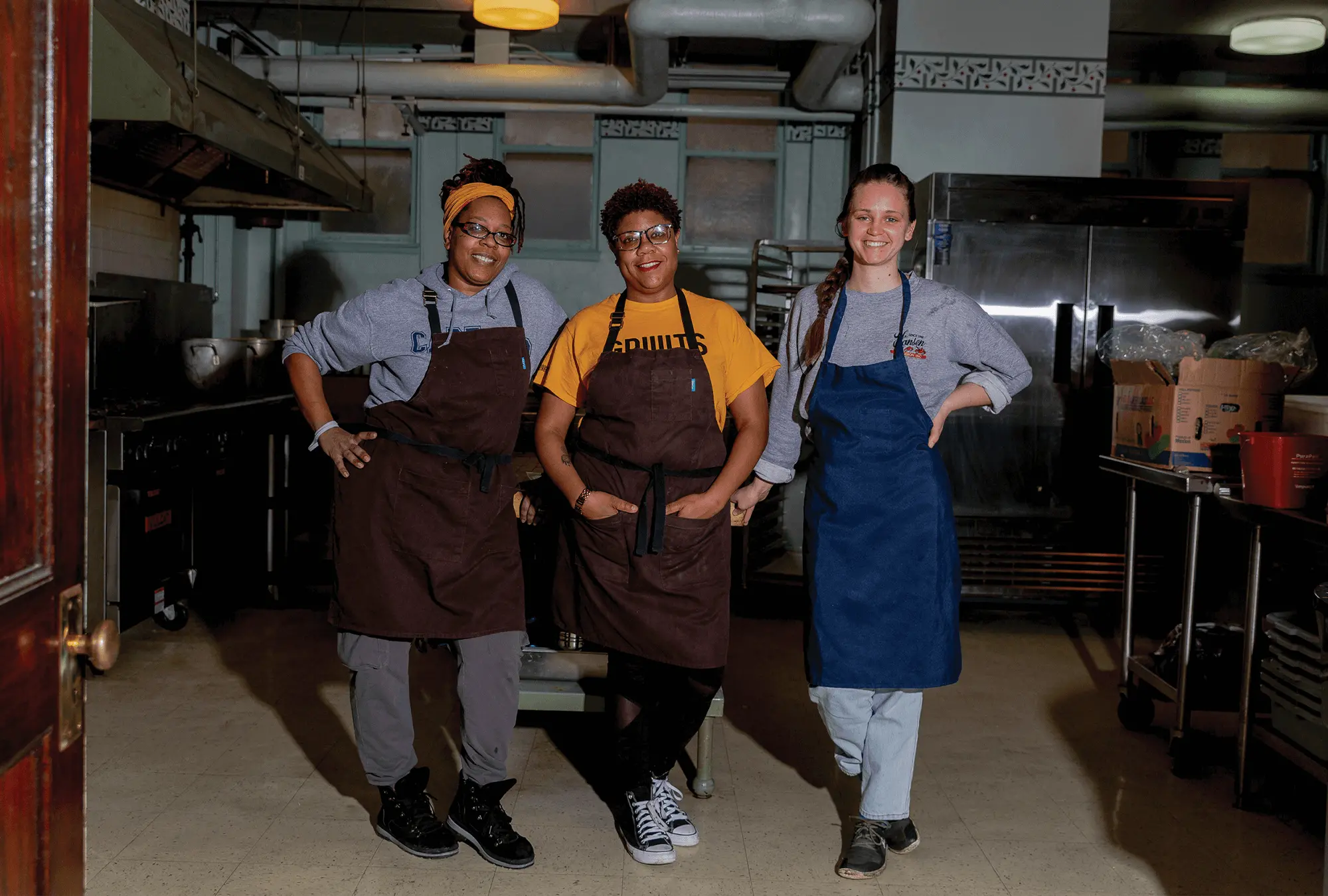 Upcycling Kitchen staff