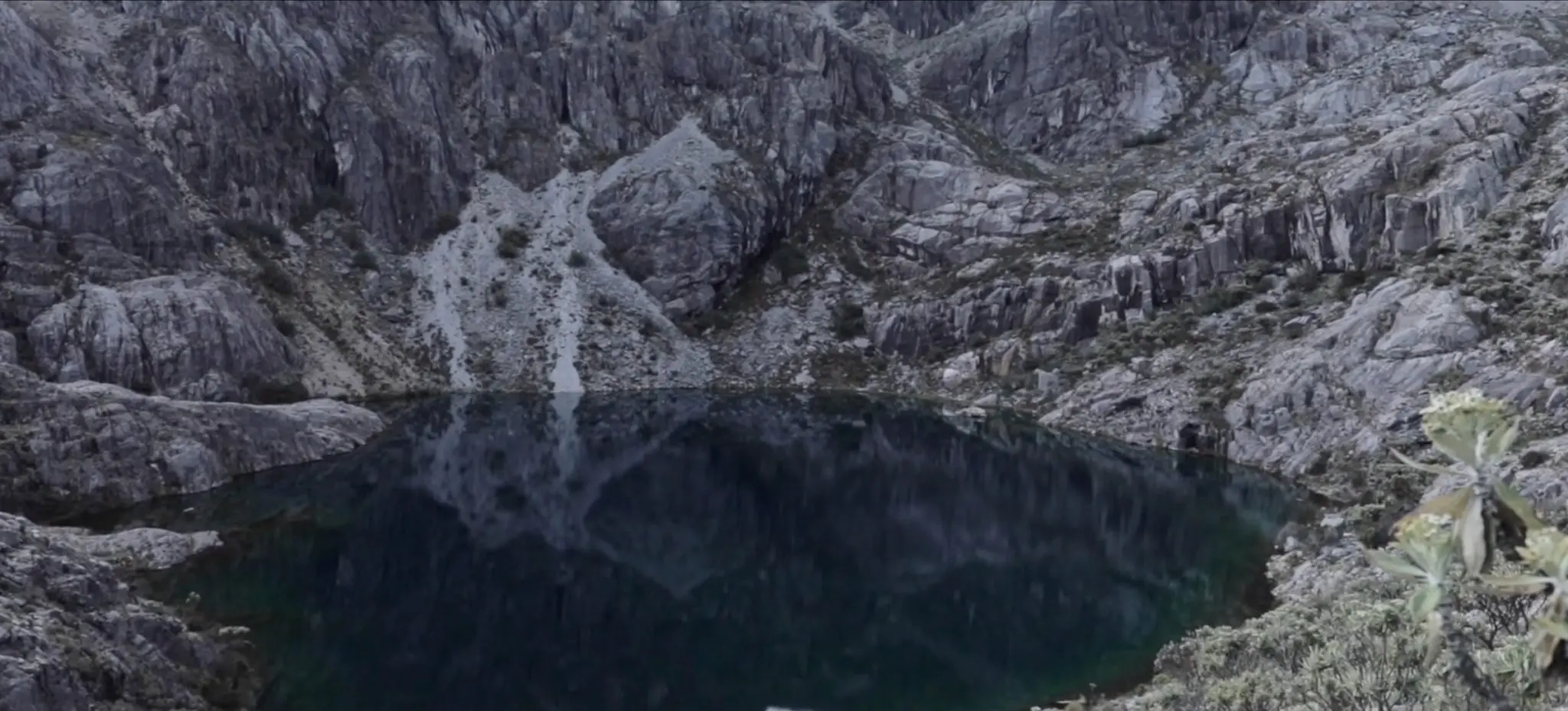 A lake area of Sierra Nevada