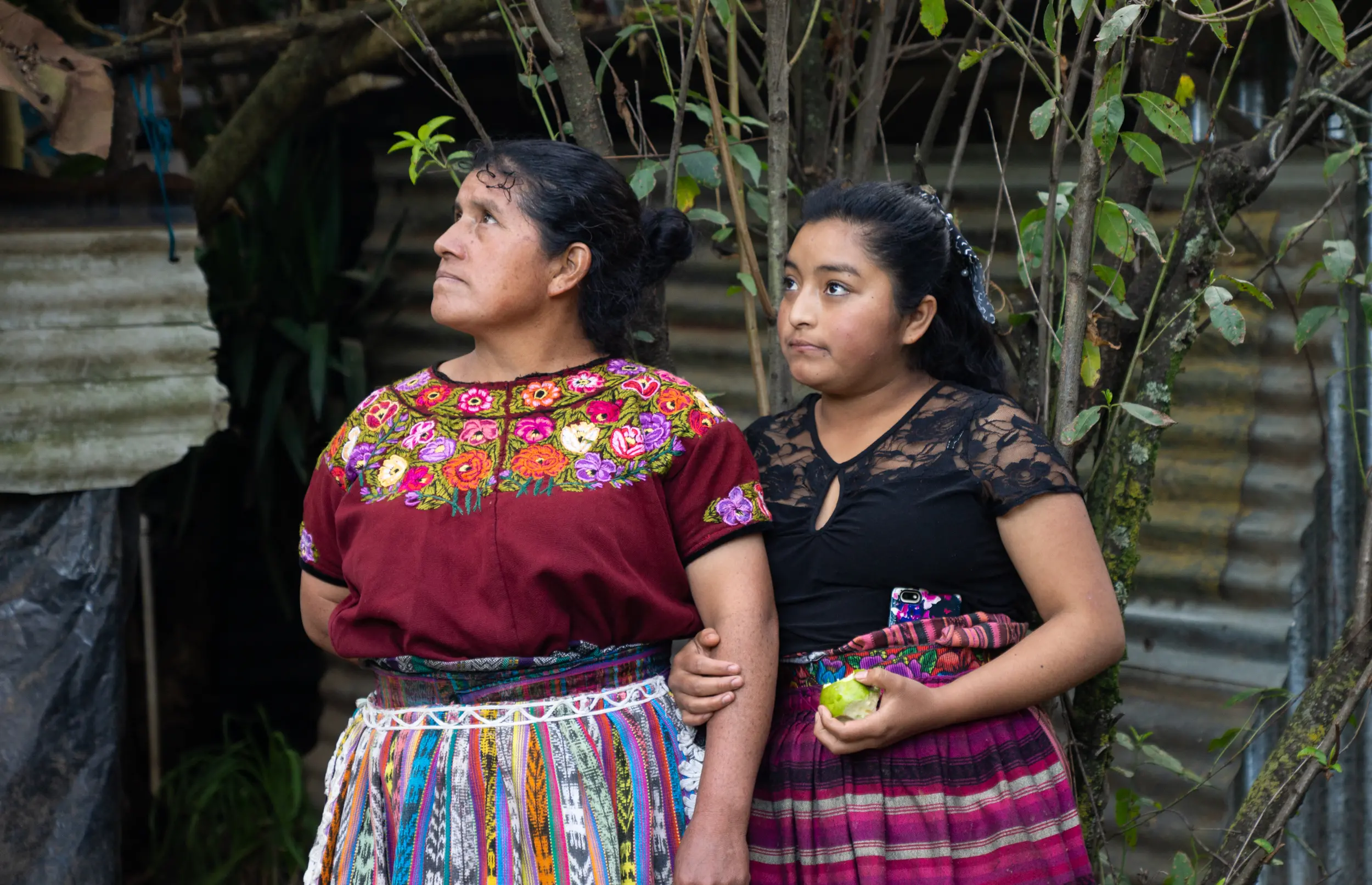 Mother and daughter