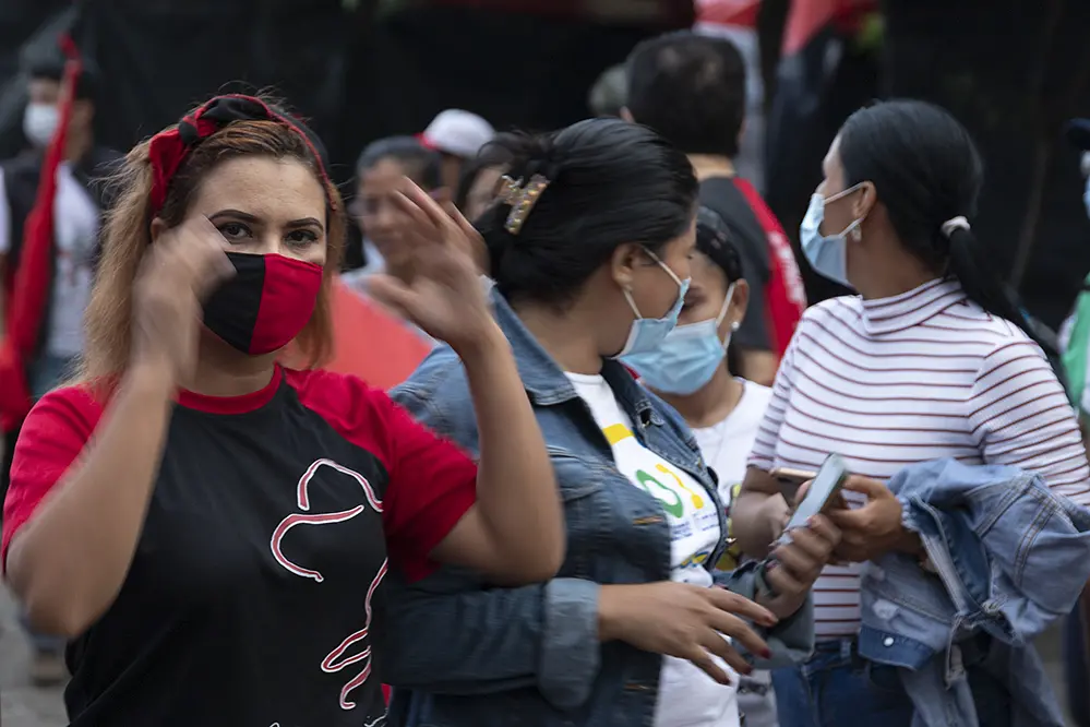 Women at Sandinista Revolution 