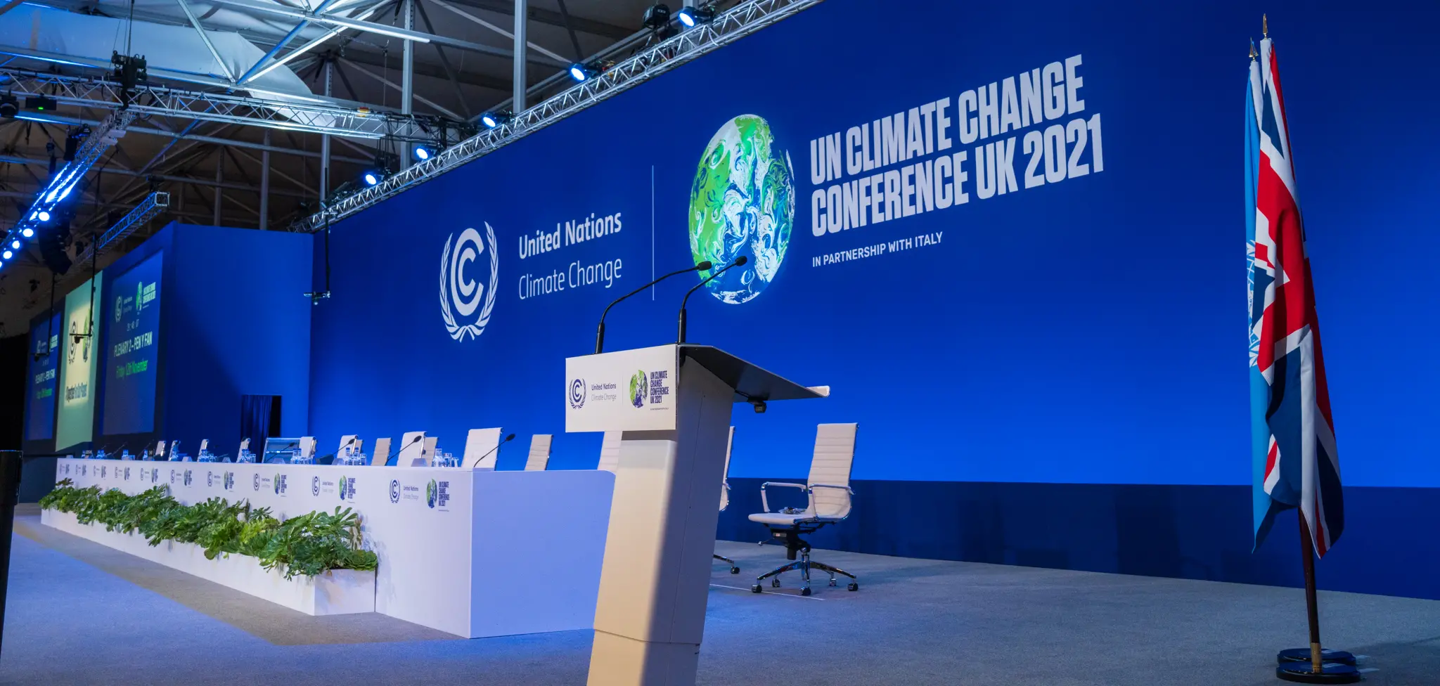 main stage of COP26