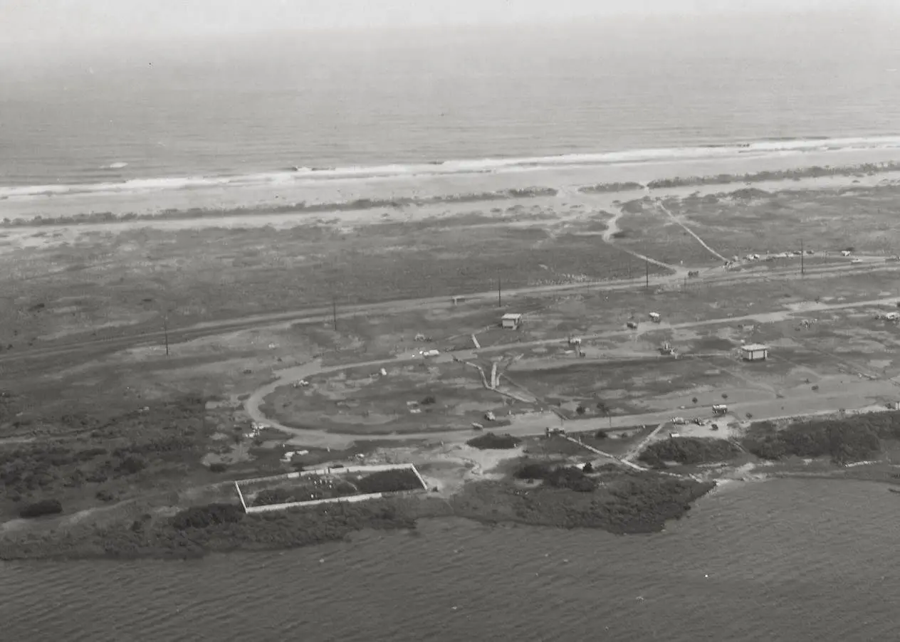 Historic photo of Salvo Cemetery
