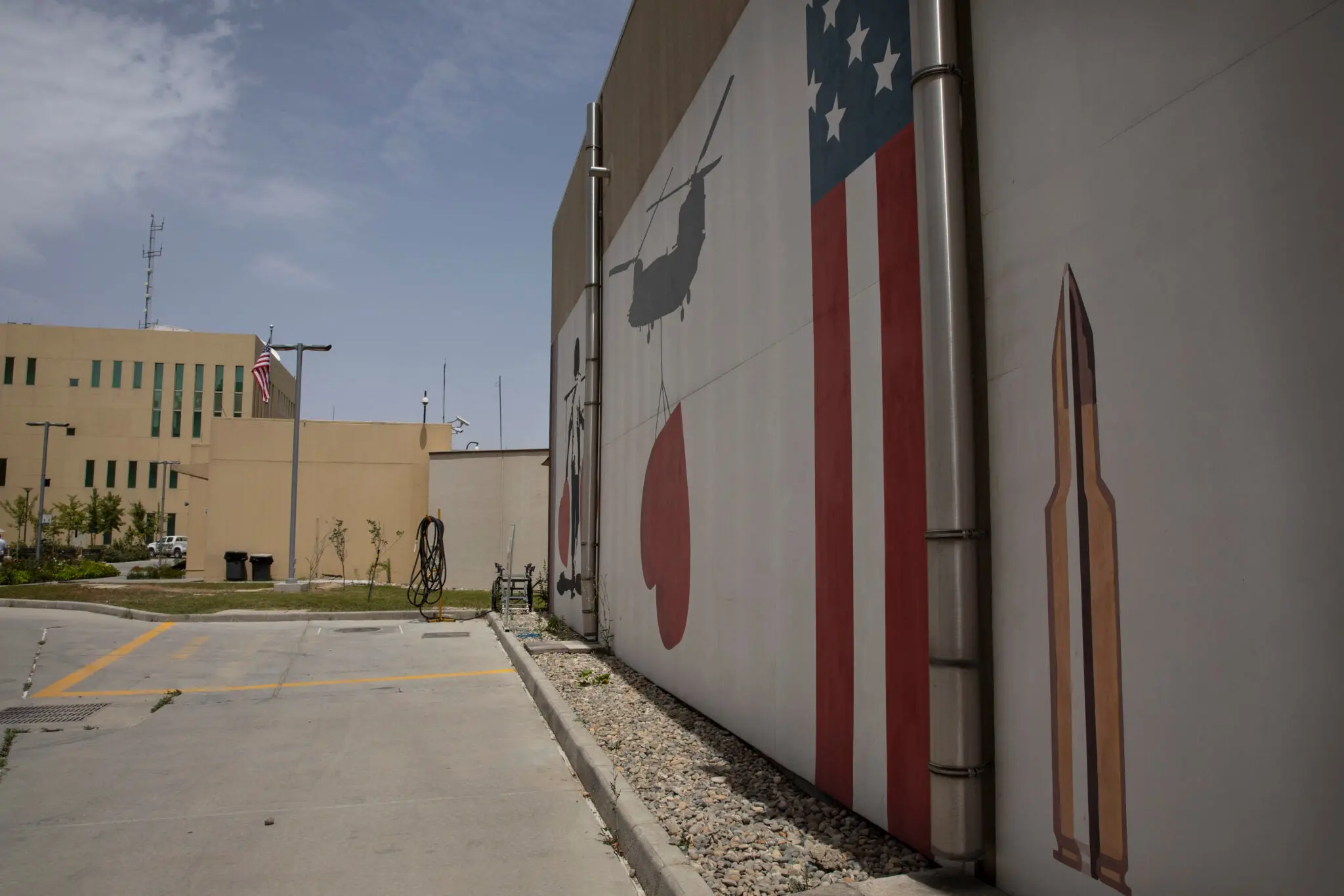 The US Embassy in Kabul