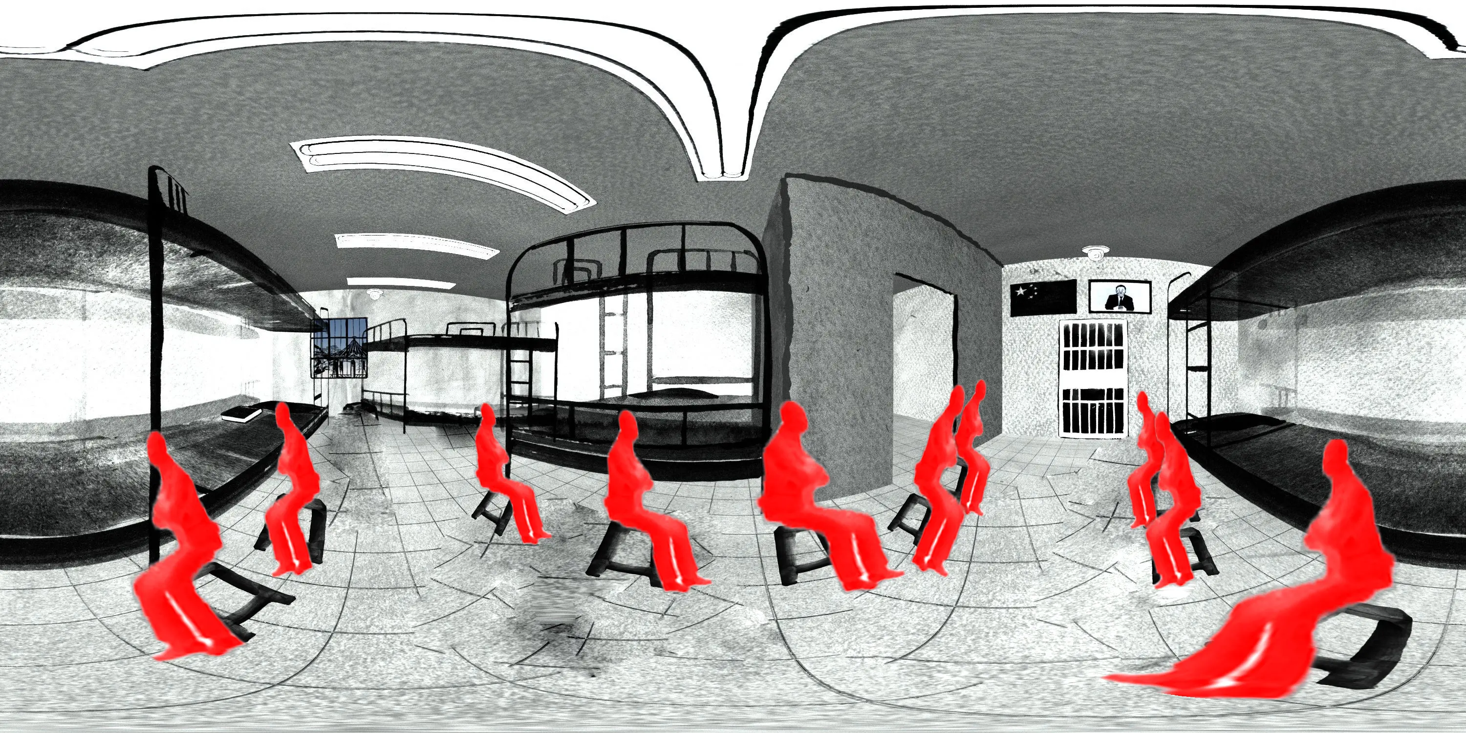 Draft of an illustration.